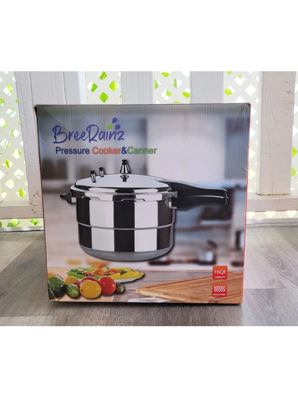 16Qt Stainless Steel Pressure Cooker & Canner - Silver